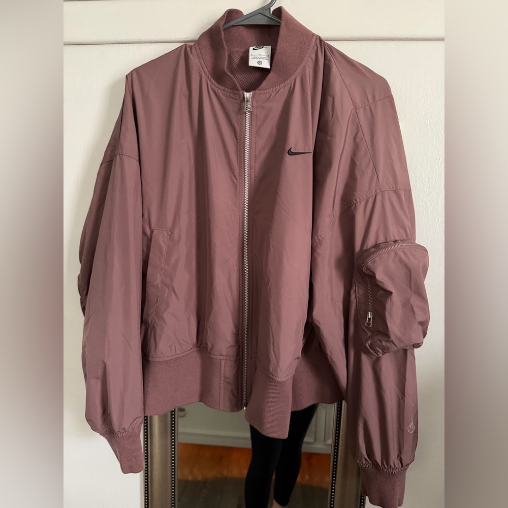 Nike Women's Dusty Rose Bomber Jacket